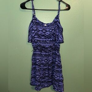 Patterned Skater Dress